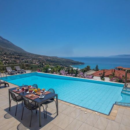 Lourdas Beach View Villa Vlachata Dış mekan fotoğraf