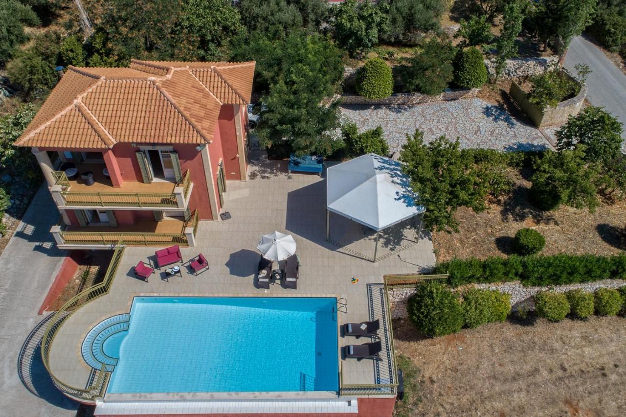 Lourdas Beach View Villa Vlachata Dış mekan fotoğraf