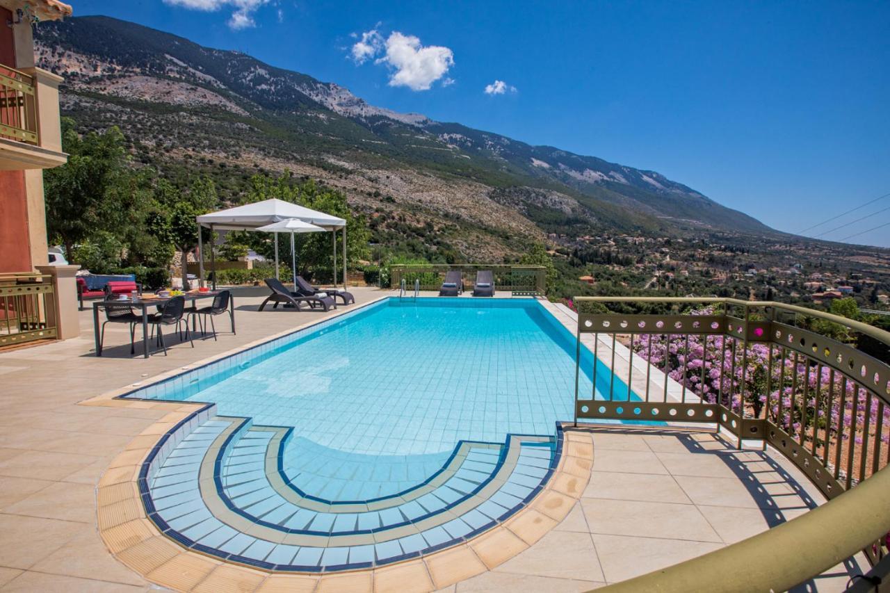 Lourdas Beach View Villa Vlachata Dış mekan fotoğraf