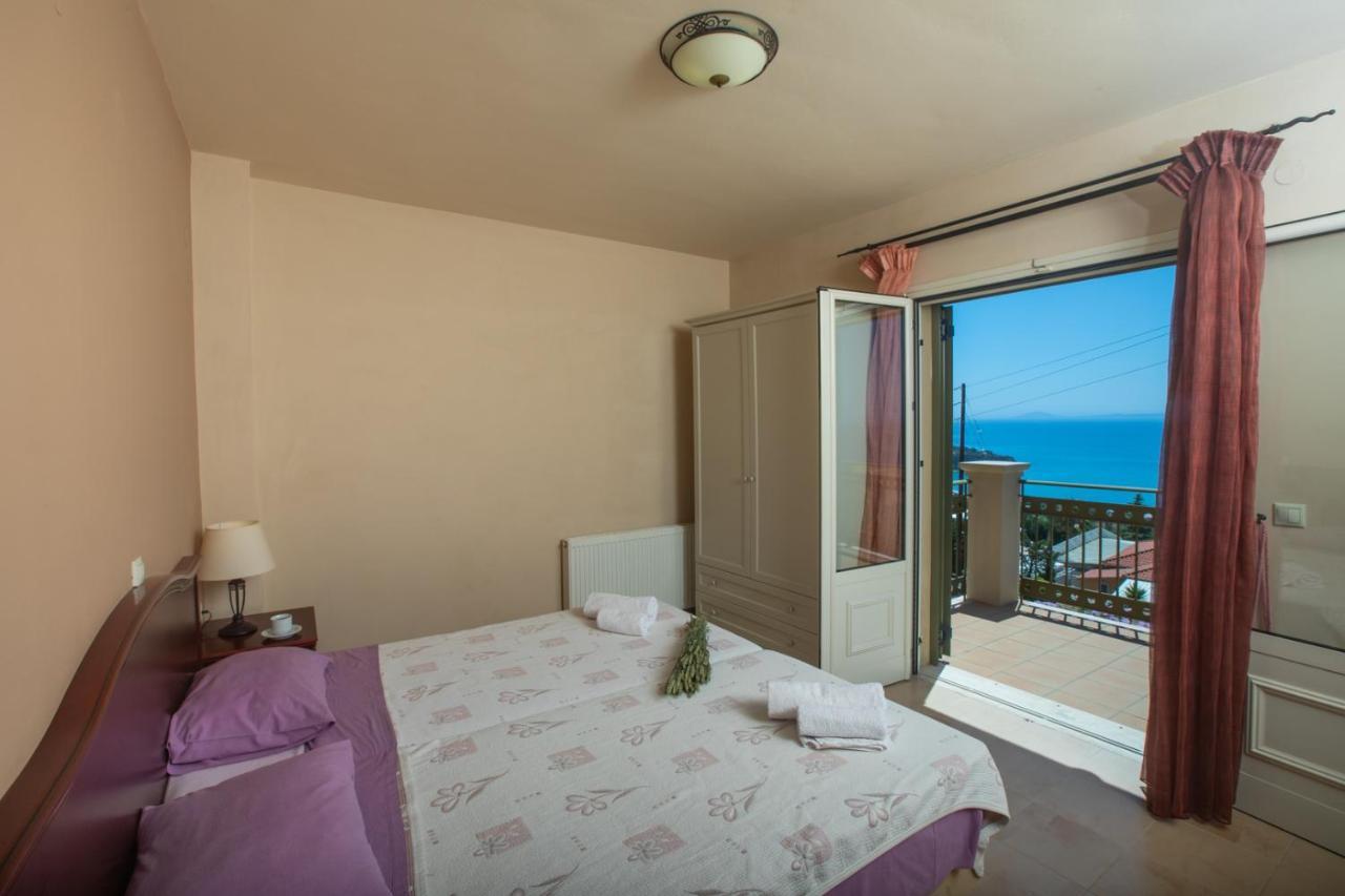 Lourdas Beach View Villa Vlachata Dış mekan fotoğraf