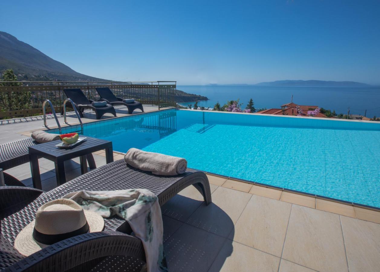 Lourdas Beach View Villa Vlachata Dış mekan fotoğraf