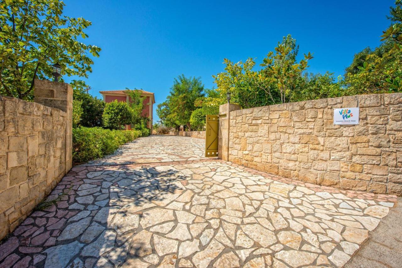 Lourdas Beach View Villa Vlachata Dış mekan fotoğraf
