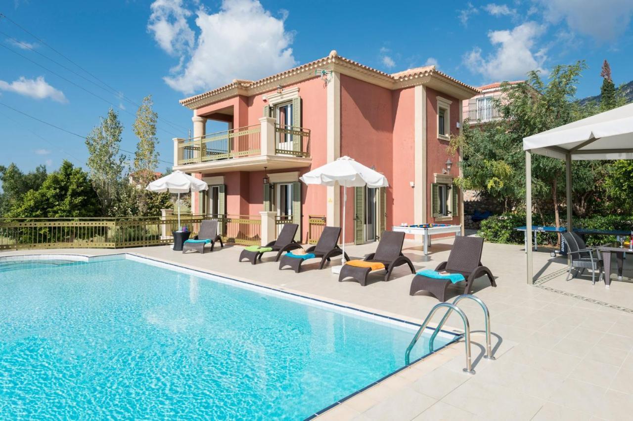 Lourdas Beach View Villa Vlachata Dış mekan fotoğraf