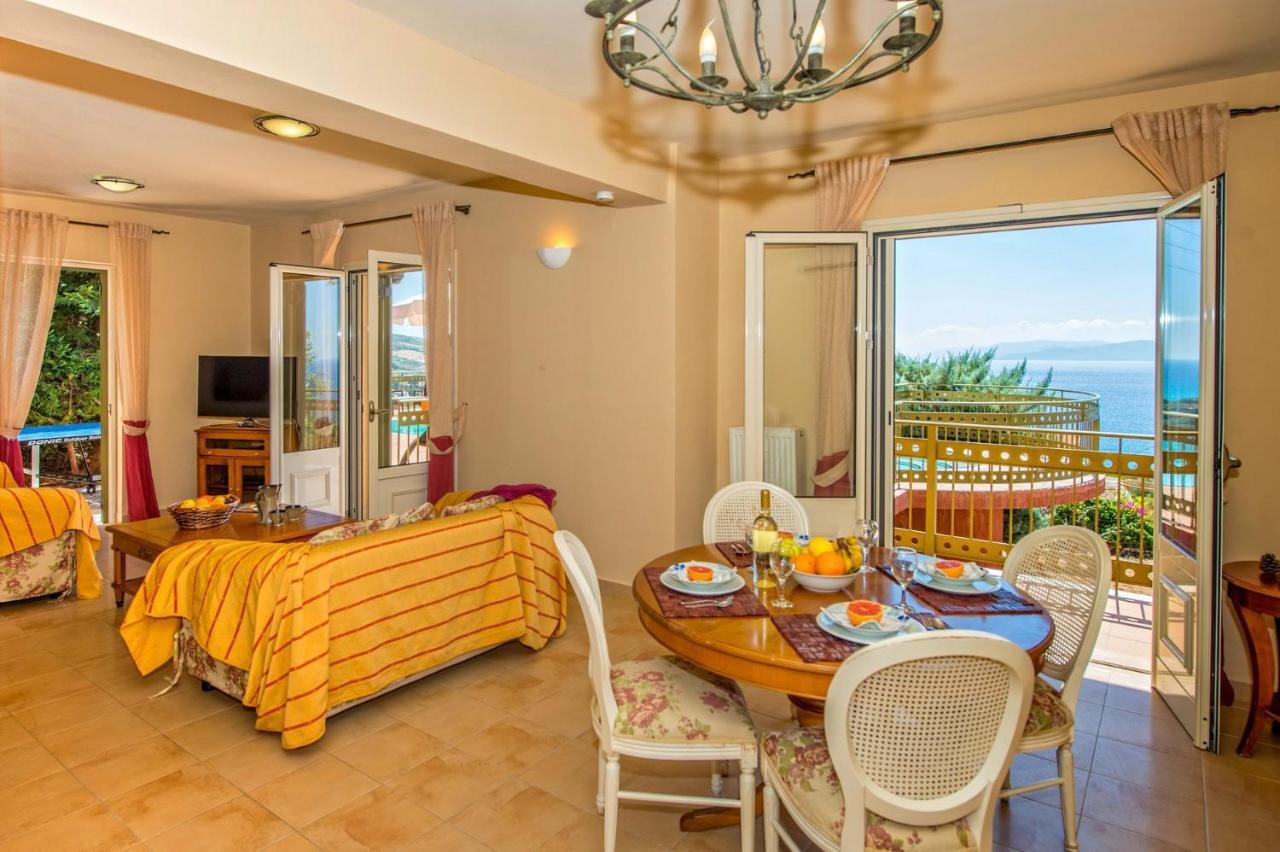 Lourdas Beach View Villa Vlachata Dış mekan fotoğraf